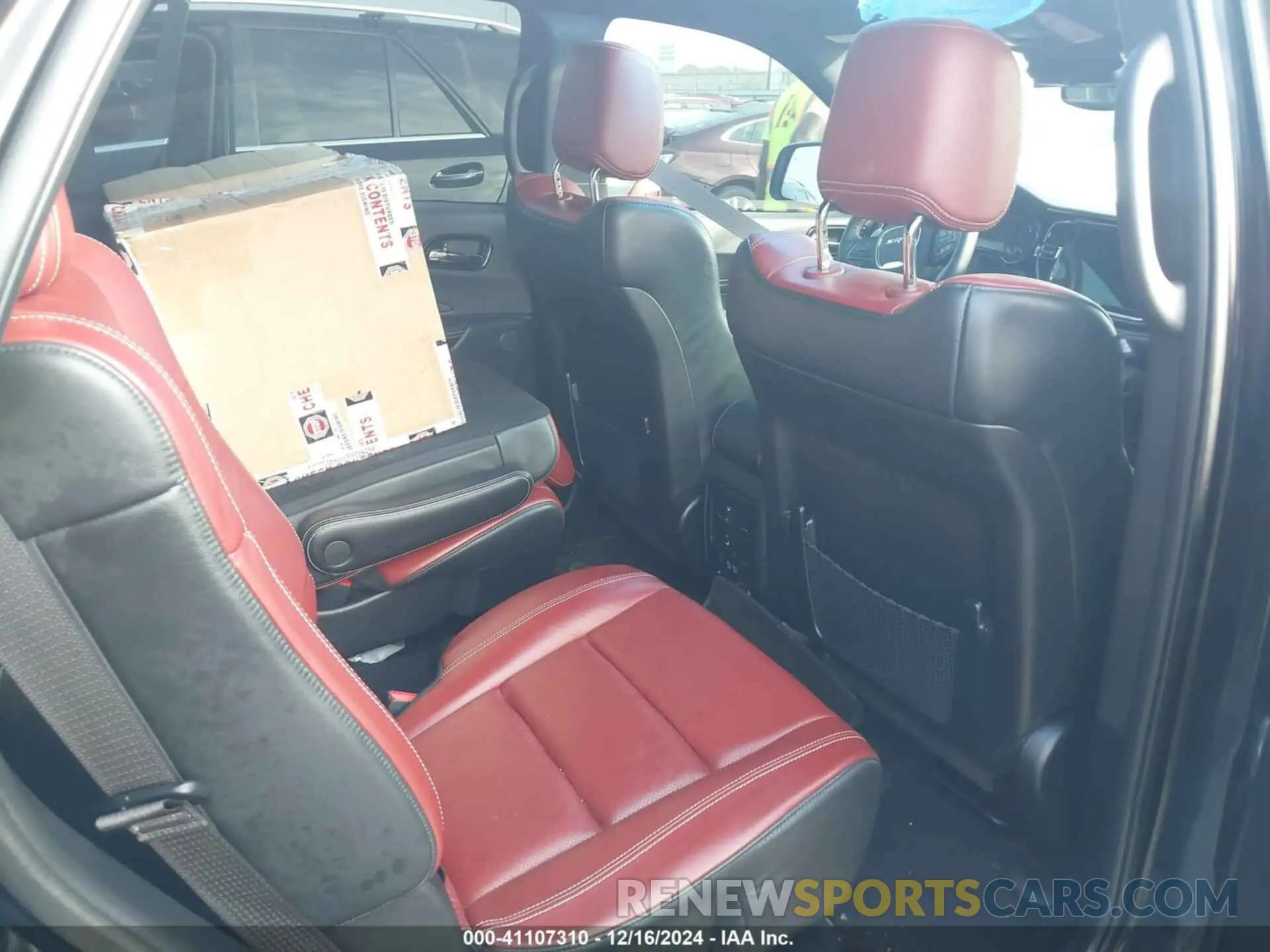 8 fotografías del automóvil dañado 1C4SDJGJXNC135543 DODGE DURANGO 2022