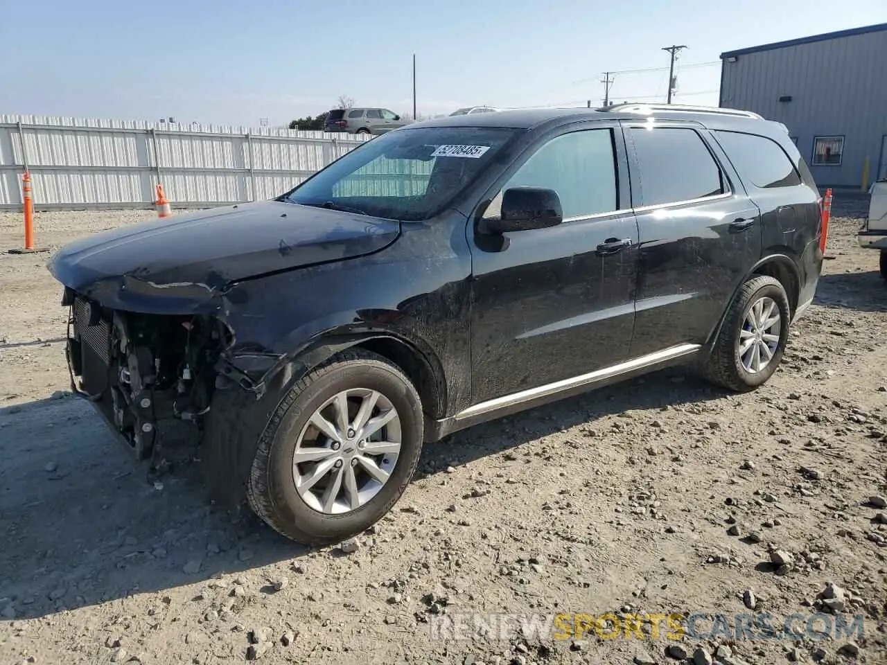 1 fotografías del automóvil dañado 1C4RDHAG1PC630172 DODGE DURANGO 2023