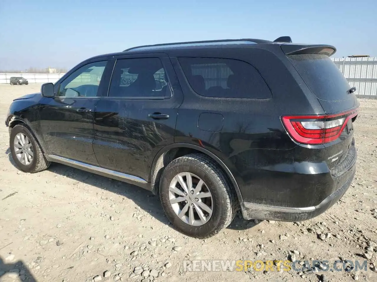2 fotografías del automóvil dañado 1C4RDHAG1PC630172 DODGE DURANGO 2023