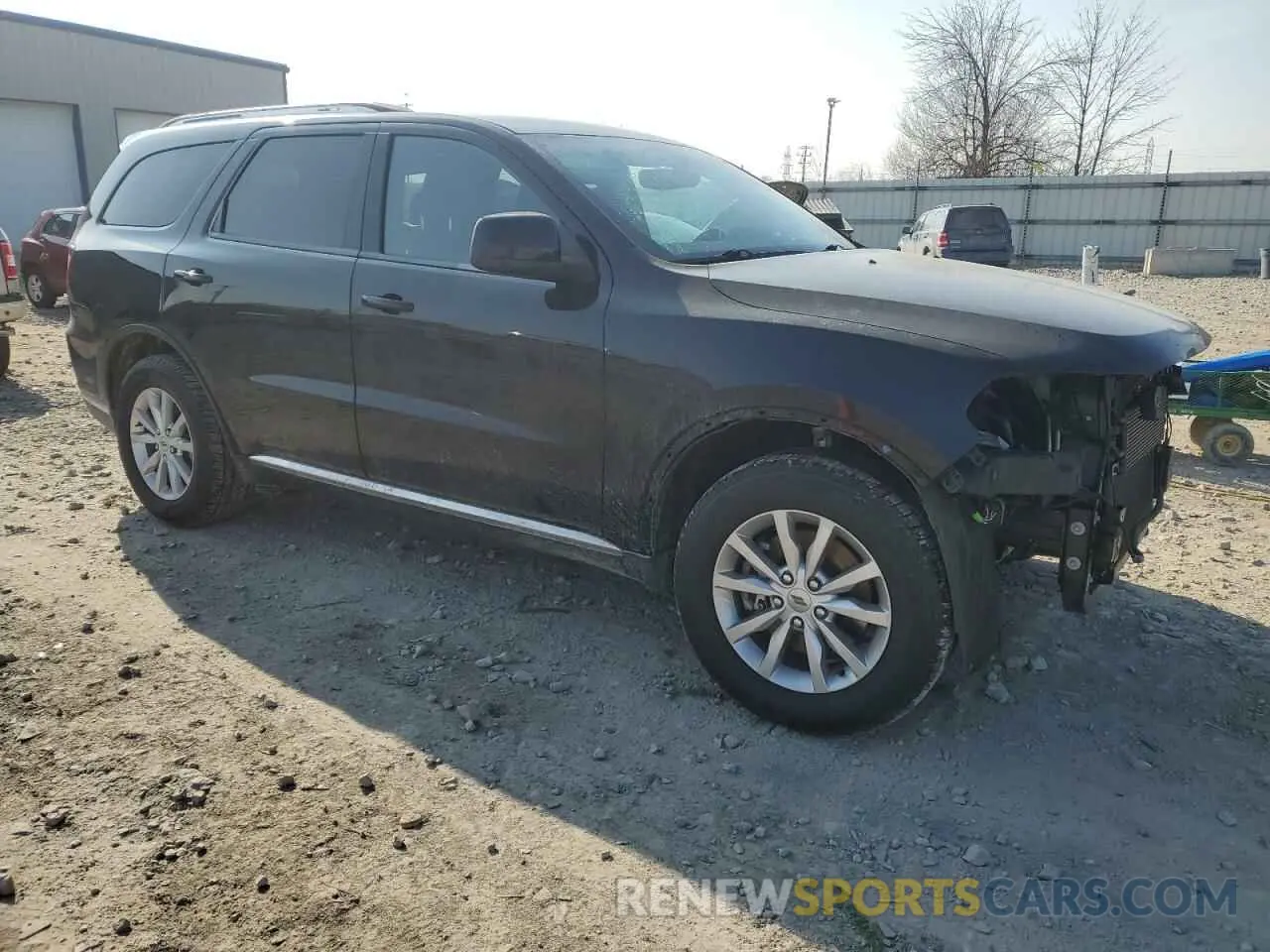 4 fotografías del automóvil dañado 1C4RDHAG1PC630172 DODGE DURANGO 2023