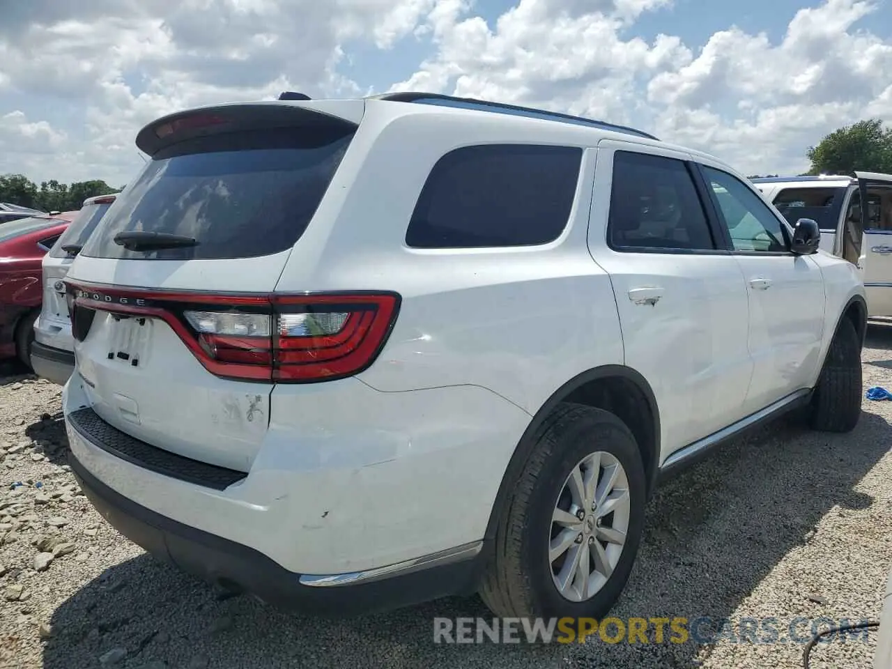 3 fotografías del automóvil dañado 1C4RDHAG3PC616614 DODGE DURANGO 2023