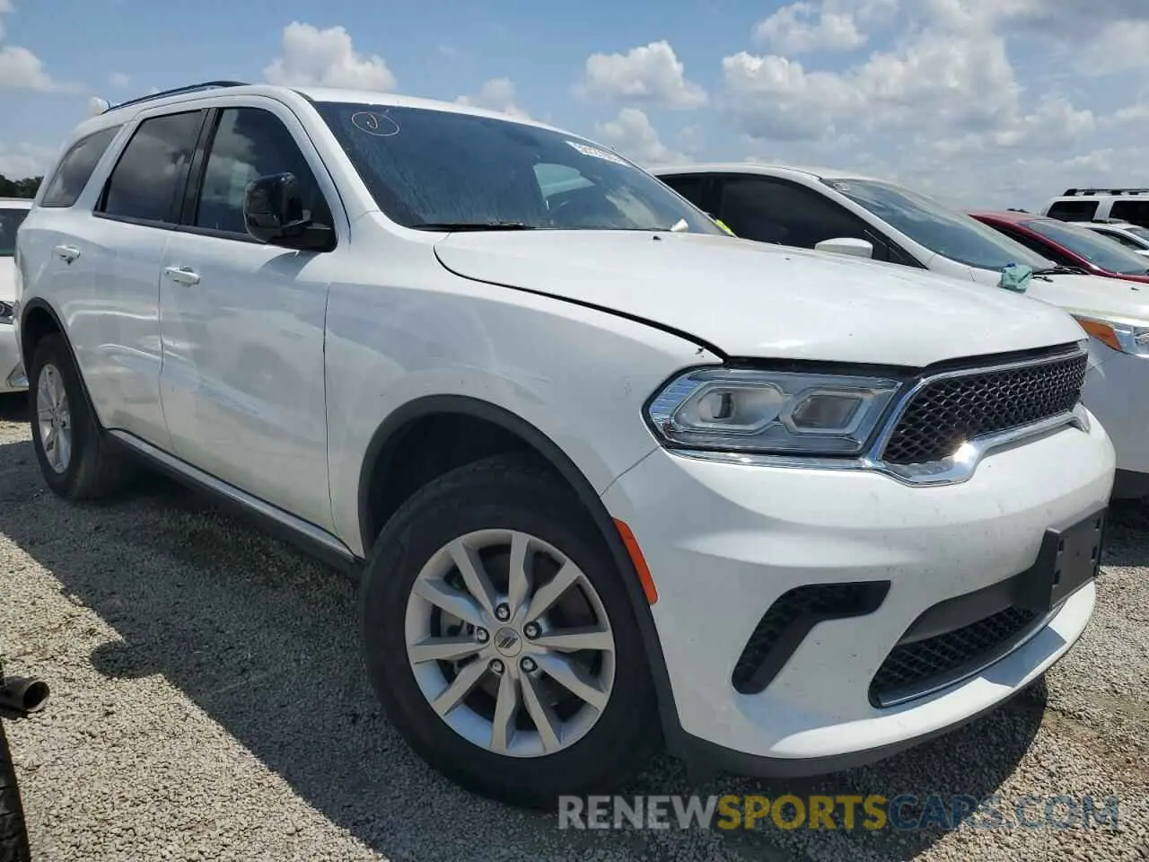 4 fotografías del automóvil dañado 1C4RDHAG3PC616614 DODGE DURANGO 2023