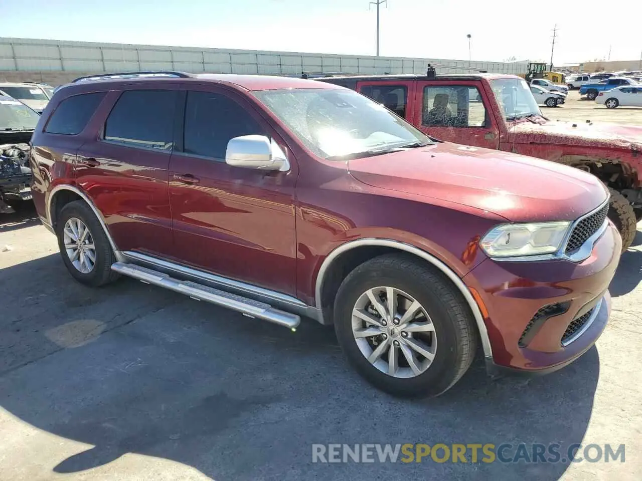 4 fotografías del automóvil dañado 1C4RDHAG4PC576883 DODGE DURANGO 2023