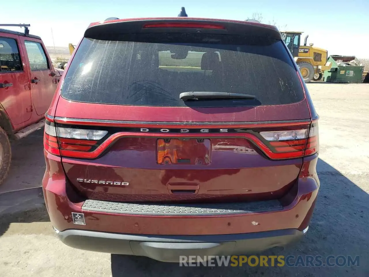6 fotografías del automóvil dañado 1C4RDHAG4PC576883 DODGE DURANGO 2023