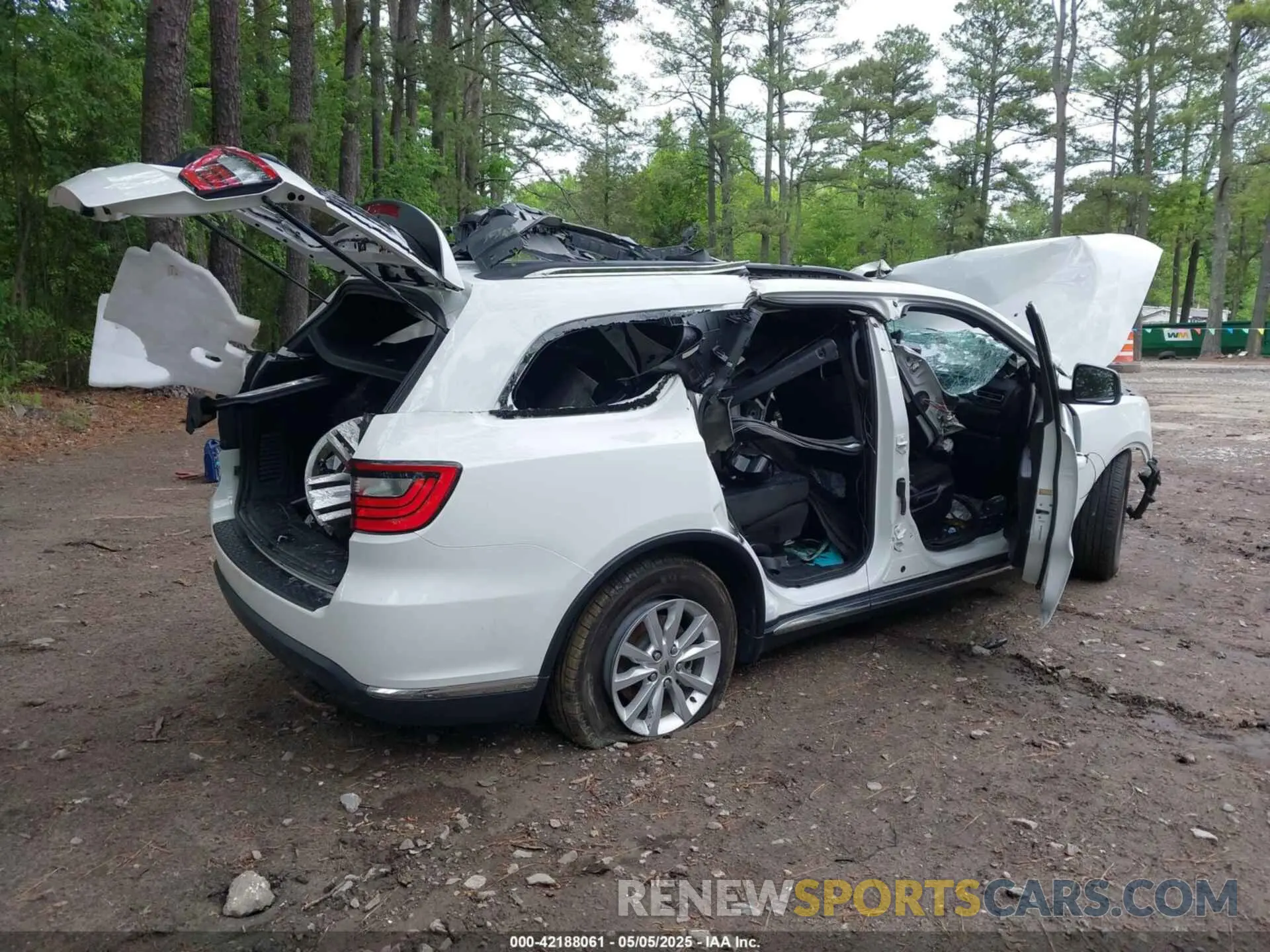 4 fotografías del automóvil dañado 1C4RDHAG4PC624673 DODGE DURANGO 2023