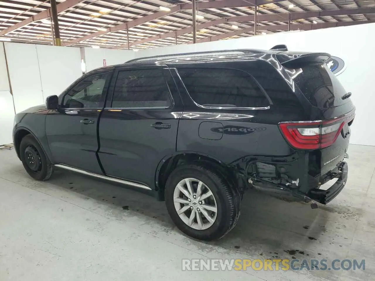 2 fotografías del automóvil dañado 1C4RDHAG6PC634959 DODGE DURANGO 2023