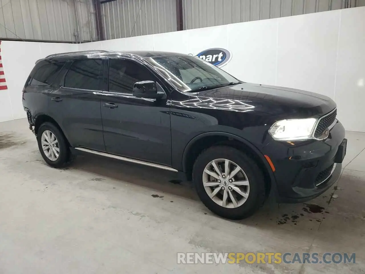 4 fotografías del automóvil dañado 1C4RDHAG6PC634959 DODGE DURANGO 2023
