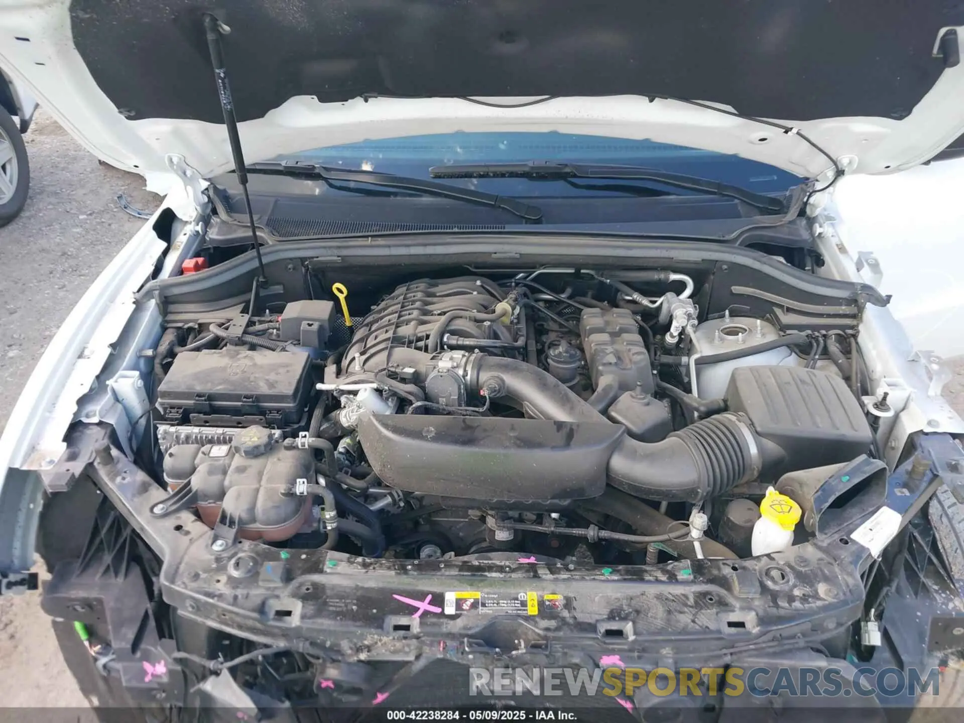 10 fotografías del automóvil dañado 1C4RDHDG5PC635967 DODGE DURANGO 2023