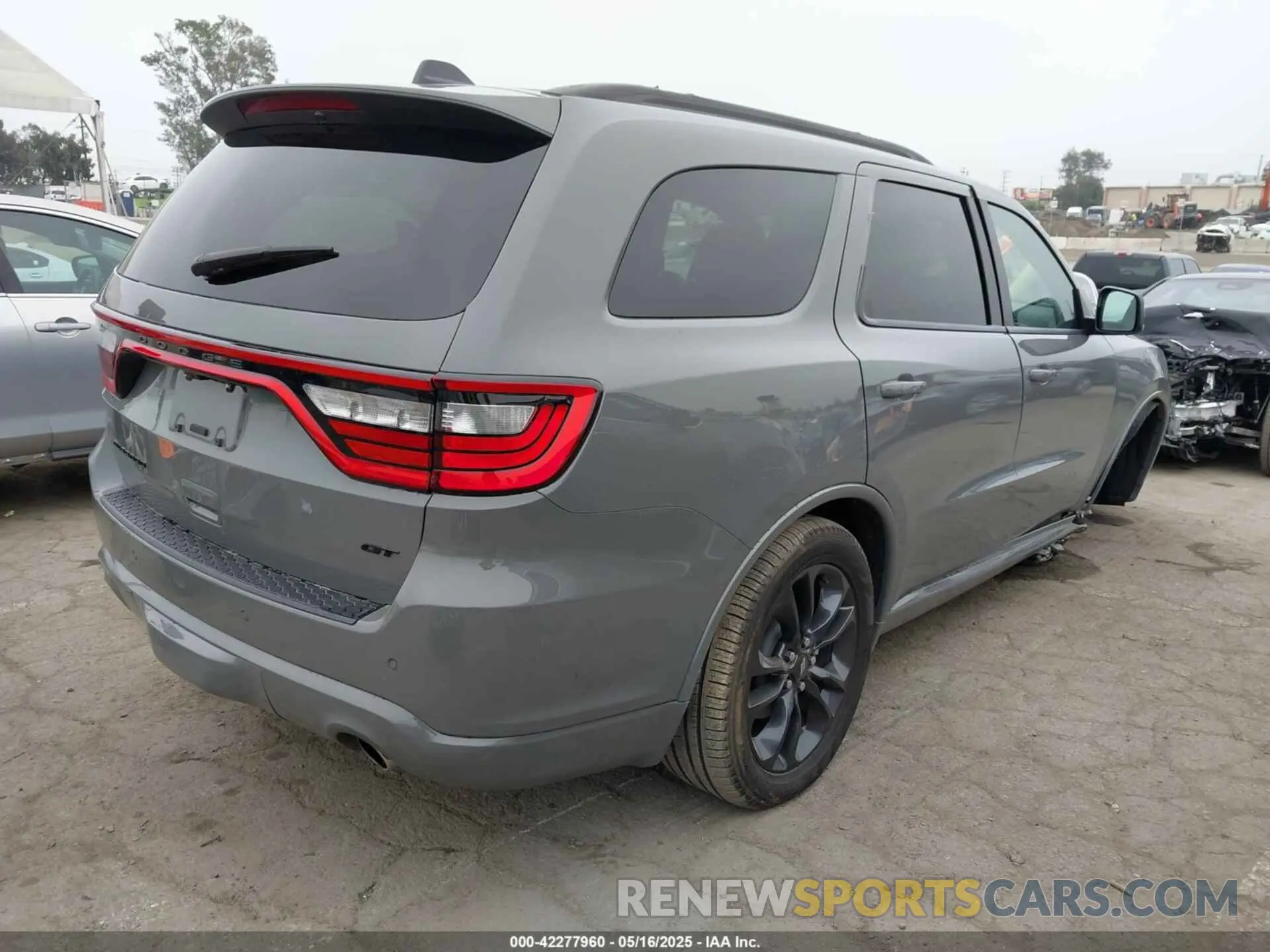 4 fotografías del automóvil dañado 1C4RDHDG5PC675336 DODGE DURANGO 2023
