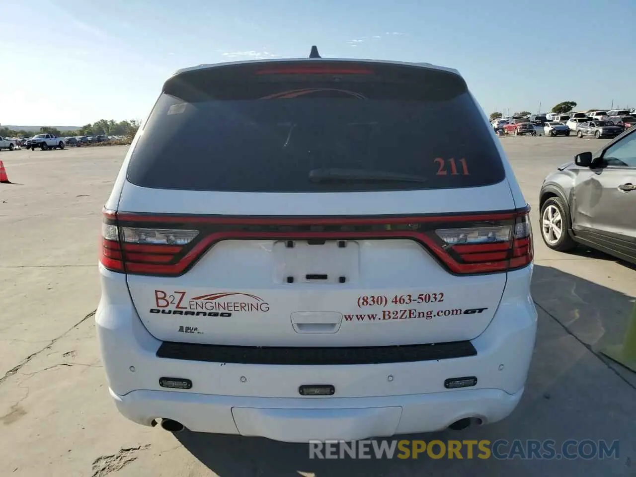 6 fotografías del automóvil dañado 1C4RDHDG6PC612469 DODGE DURANGO 2023