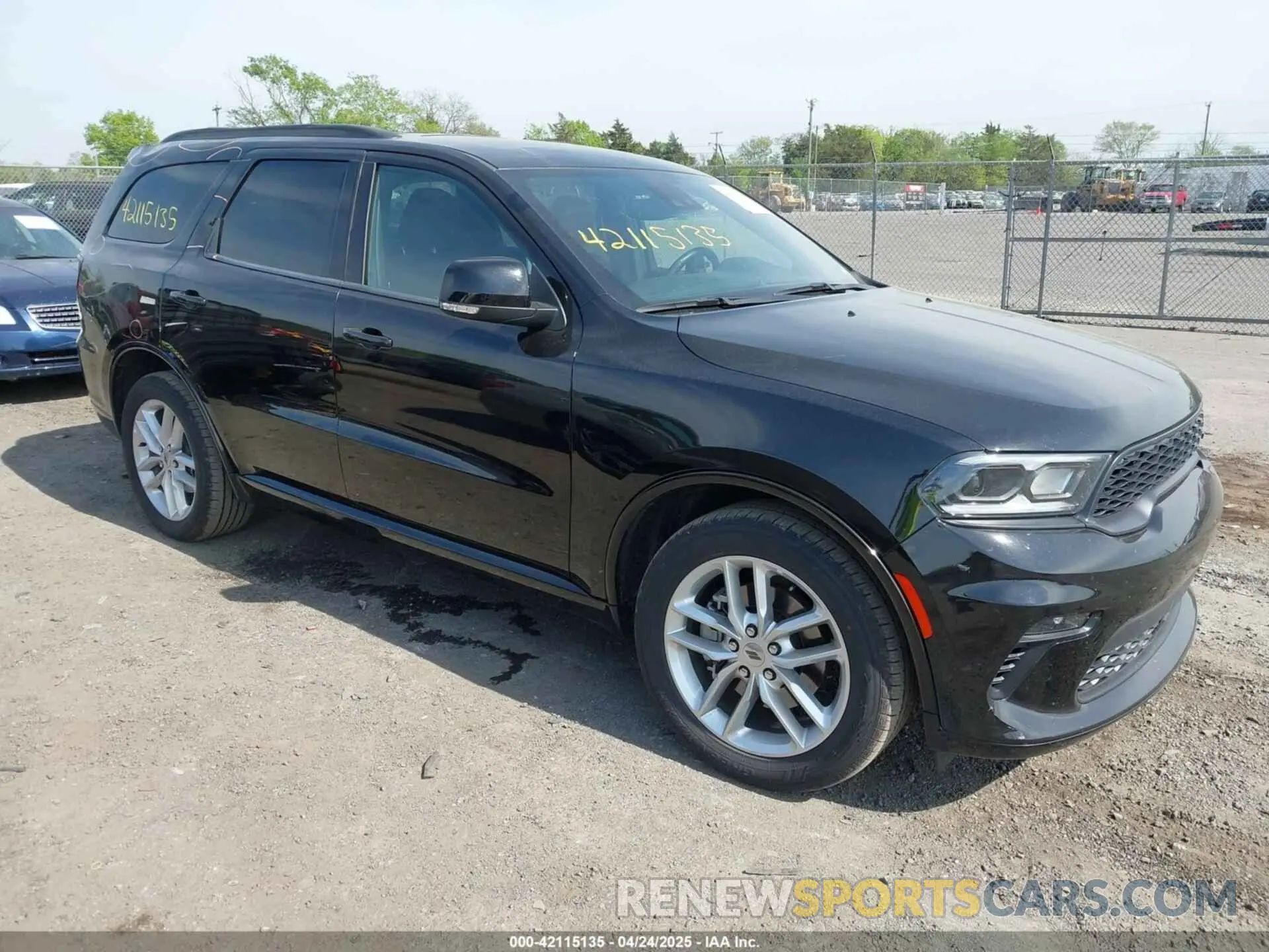 1 fotografías del automóvil dañado 1C4RDHDG6PC685535 DODGE DURANGO 2023