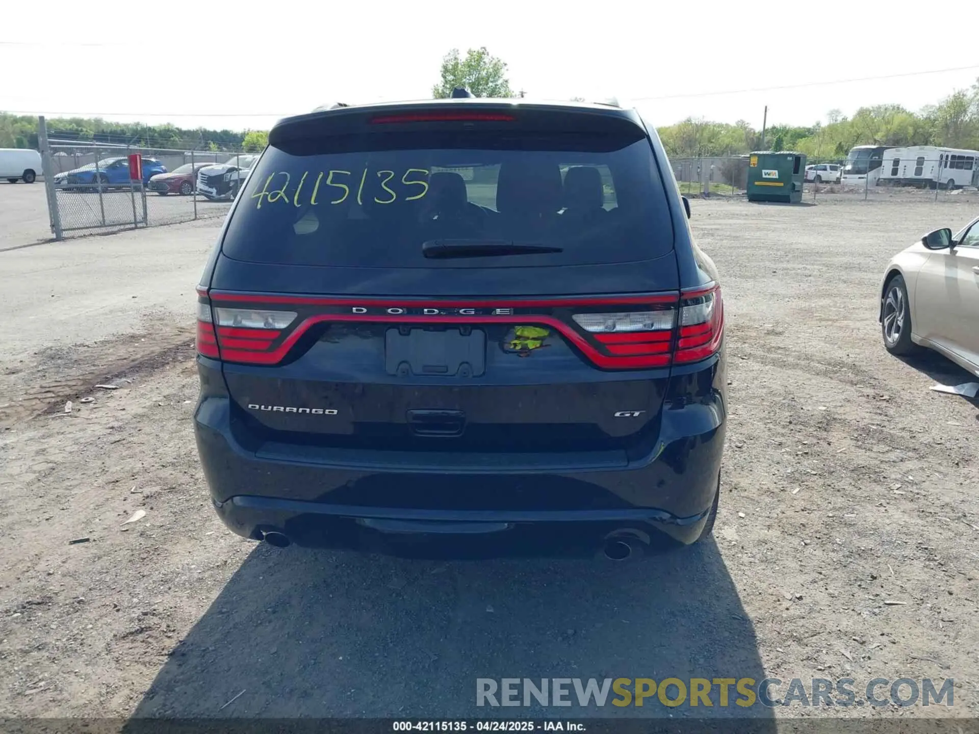 16 fotografías del automóvil dañado 1C4RDHDG6PC685535 DODGE DURANGO 2023