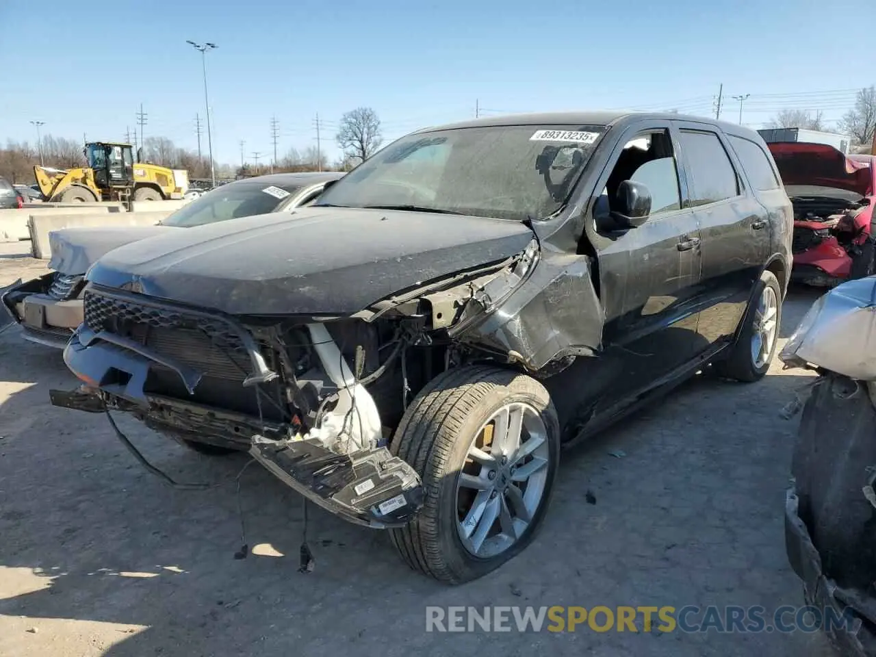 1 fotografías del automóvil dañado 1C4RDHDG7PC685608 DODGE DURANGO 2023