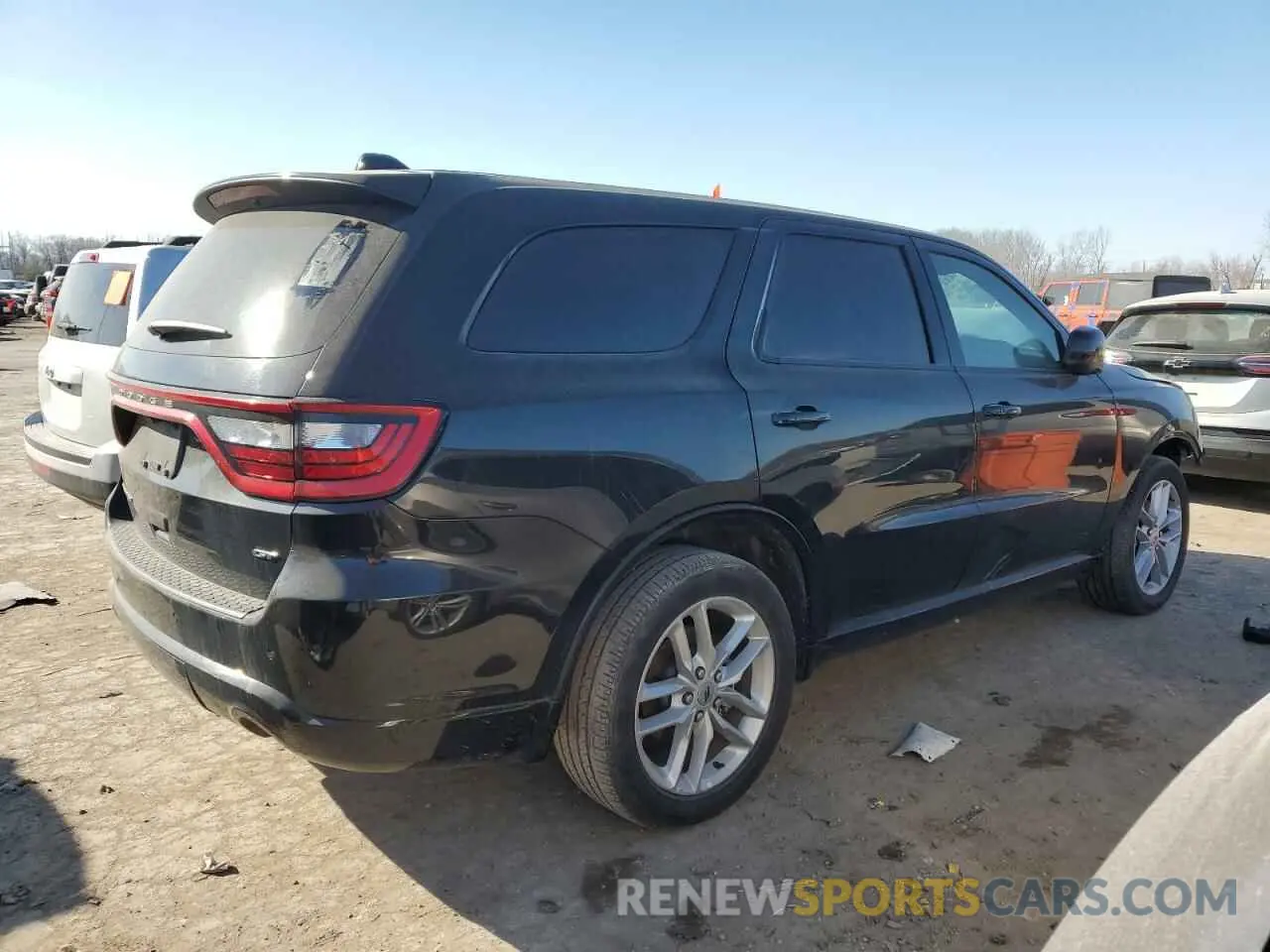 3 fotografías del automóvil dañado 1C4RDHDG7PC685608 DODGE DURANGO 2023