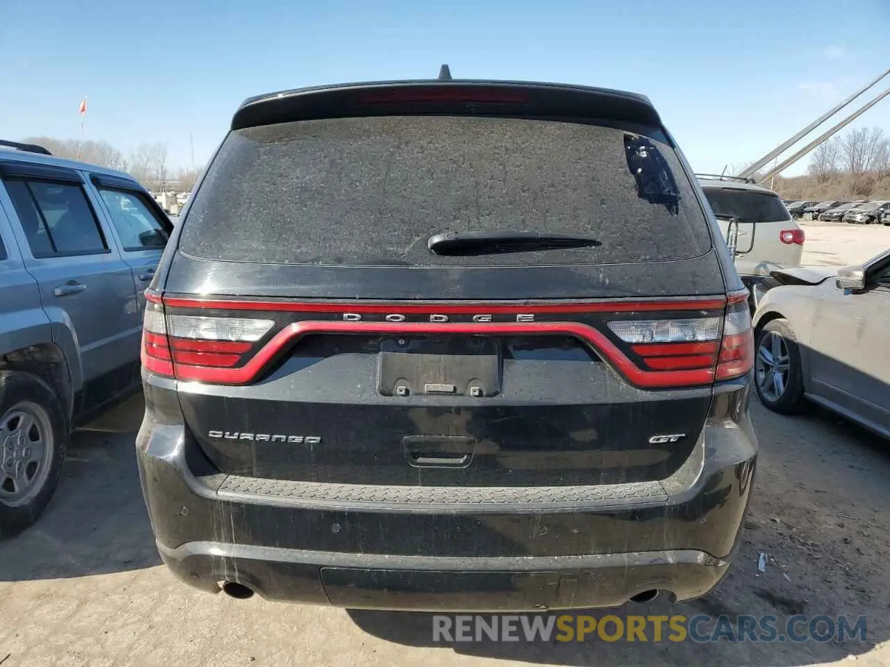 6 fotografías del automóvil dañado 1C4RDHDG7PC685608 DODGE DURANGO 2023