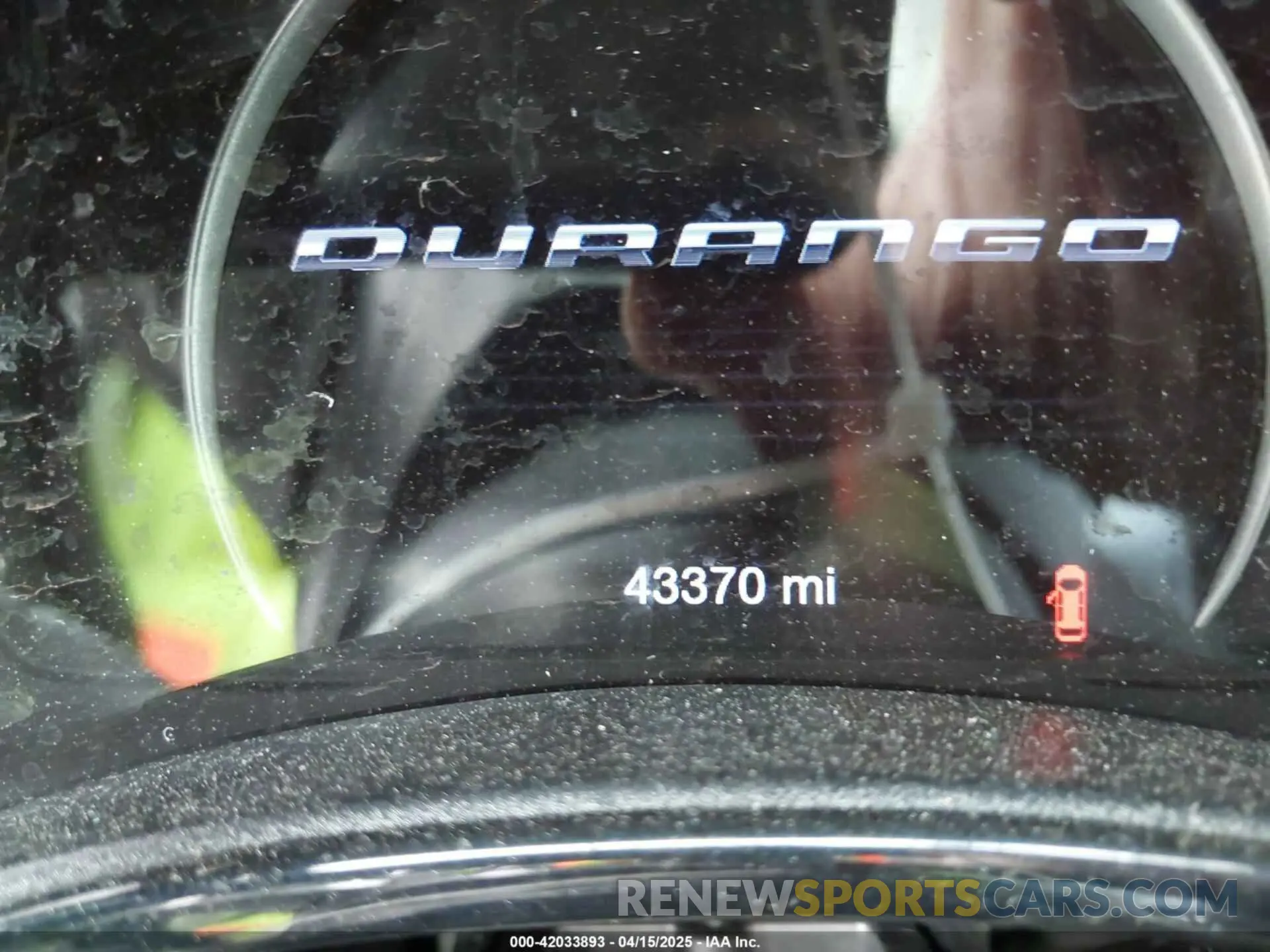 16 fotografías del automóvil dañado 1C4RDHDG8PC551884 DODGE DURANGO 2023