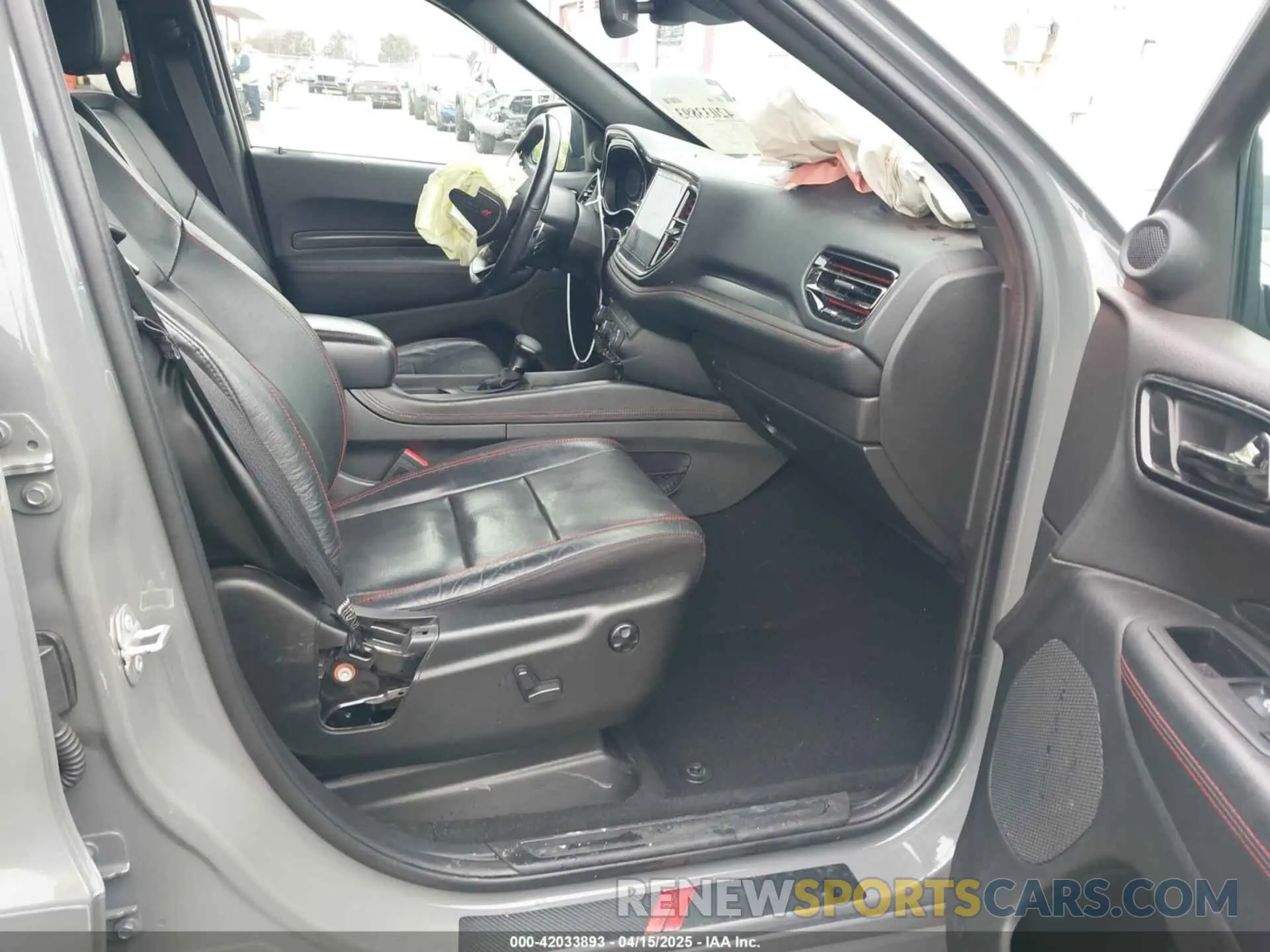 5 fotografías del automóvil dañado 1C4RDHDG8PC551884 DODGE DURANGO 2023