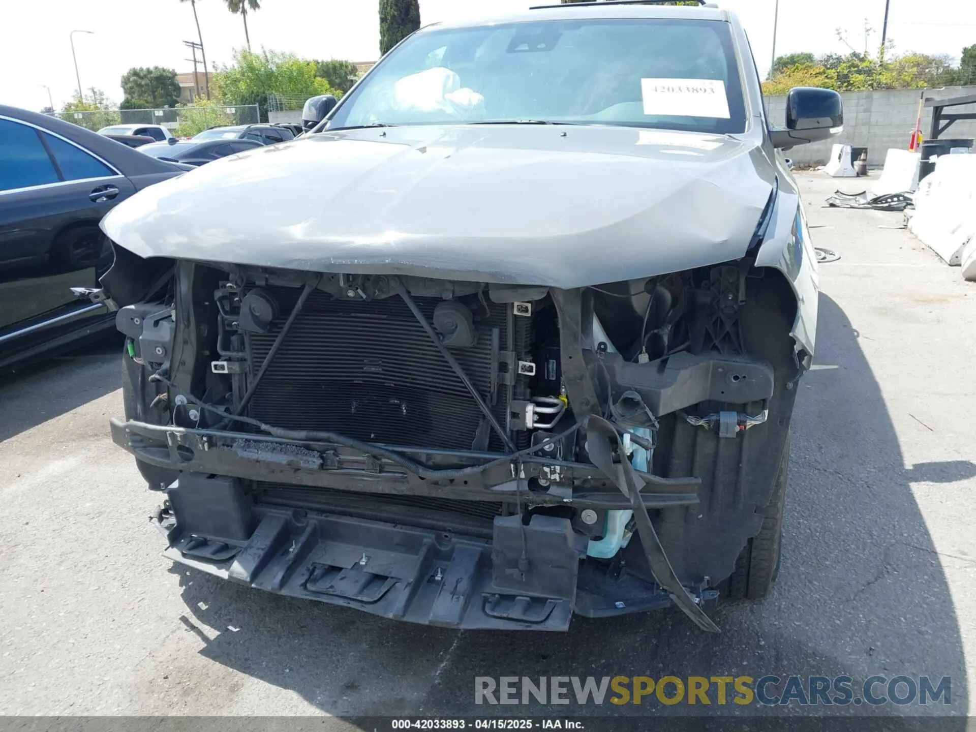 6 fotografías del automóvil dañado 1C4RDHDG8PC551884 DODGE DURANGO 2023