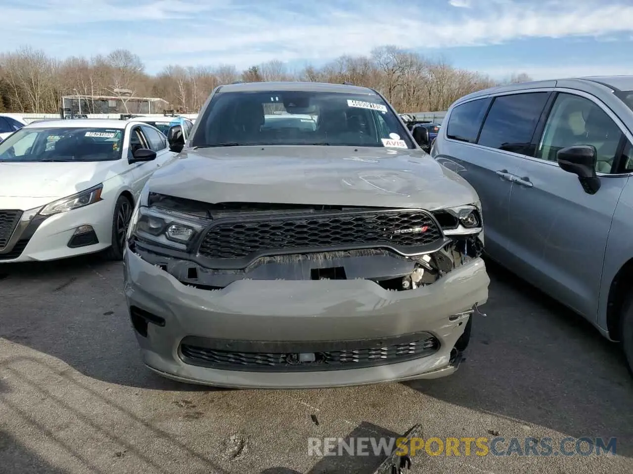 5 fotografías del automóvil dañado 1C4RDHDG9PC596333 DODGE DURANGO 2023