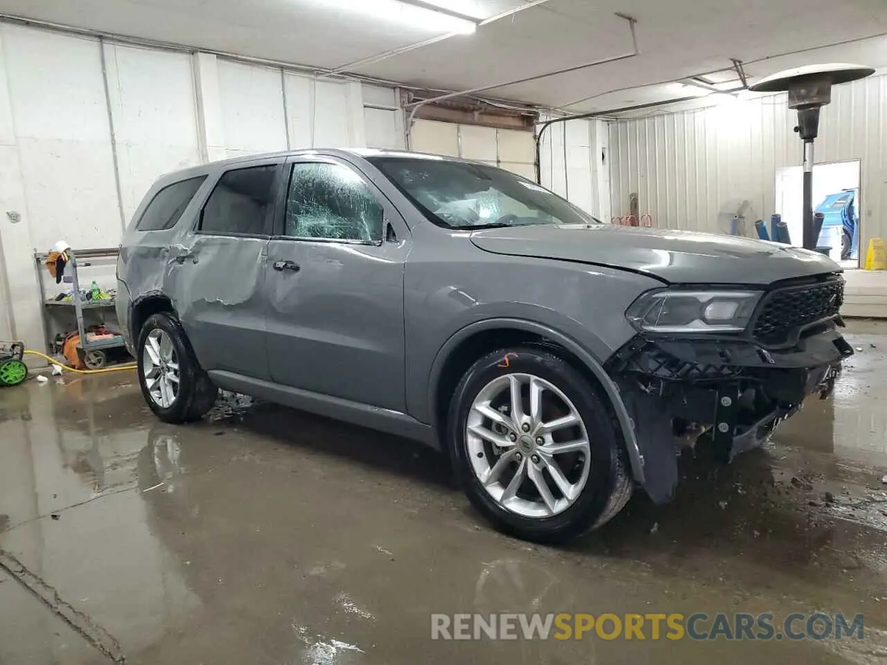 4 fotografías del automóvil dañado 1C4RDHDG9PC630433 DODGE DURANGO 2023
