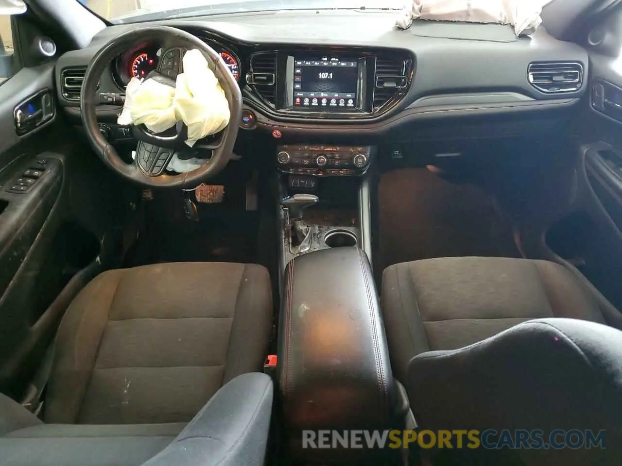 8 fotografías del automóvil dañado 1C4RDHDG9PC630433 DODGE DURANGO 2023