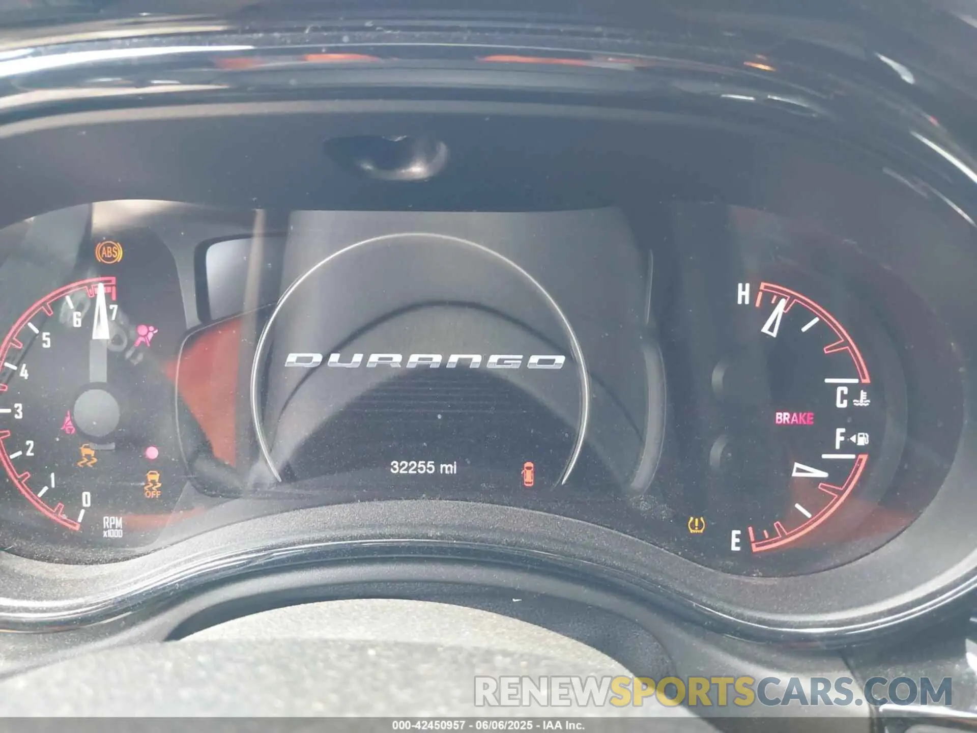 7 fotografías del automóvil dañado 1C4RDHDGXPC636273 DODGE DURANGO 2023