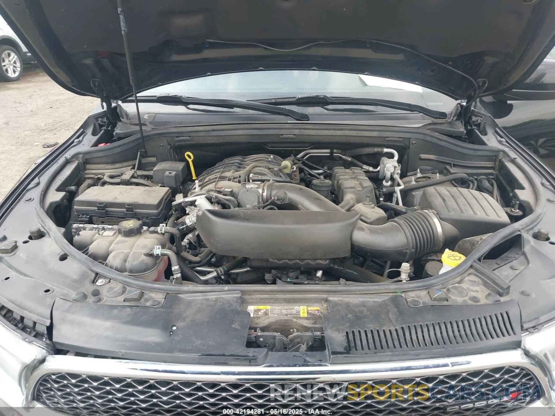 10 fotografías del automóvil dañado 1C4RDJAG0PC584678 DODGE DURANGO 2023