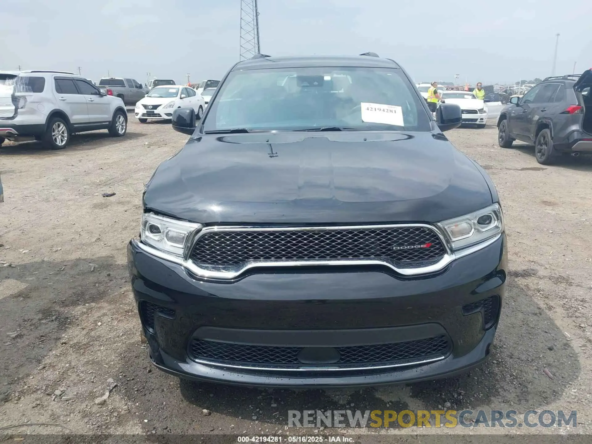 12 fotografías del automóvil dañado 1C4RDJAG0PC584678 DODGE DURANGO 2023