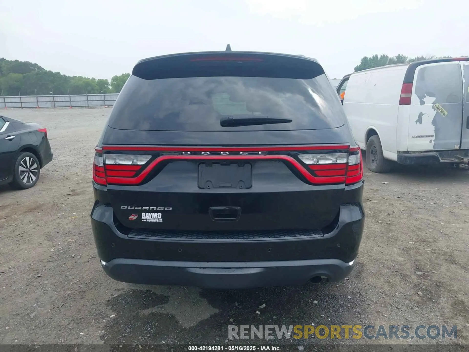 16 fotografías del automóvil dañado 1C4RDJAG0PC584678 DODGE DURANGO 2023
