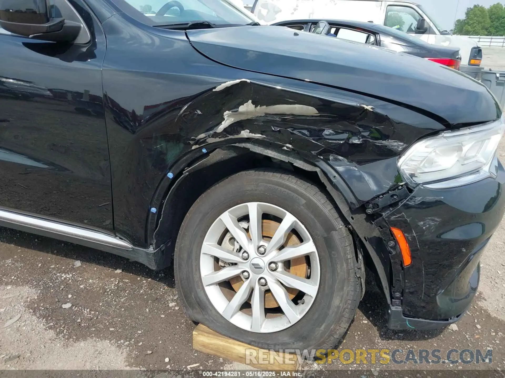 6 fotografías del automóvil dañado 1C4RDJAG0PC584678 DODGE DURANGO 2023