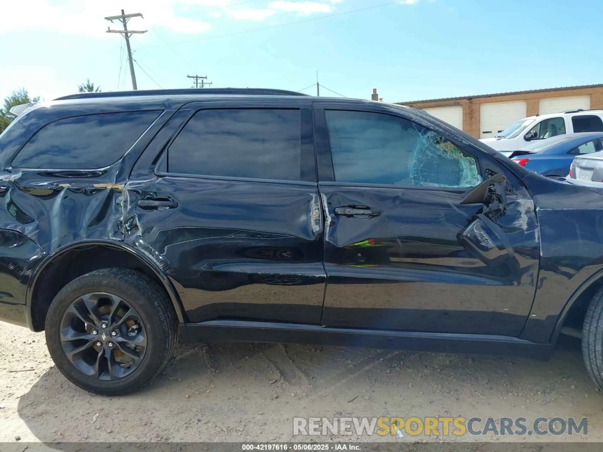 12 fotografías del automóvil dañado 1C4RDJAGXPC639198 DODGE DURANGO 2023