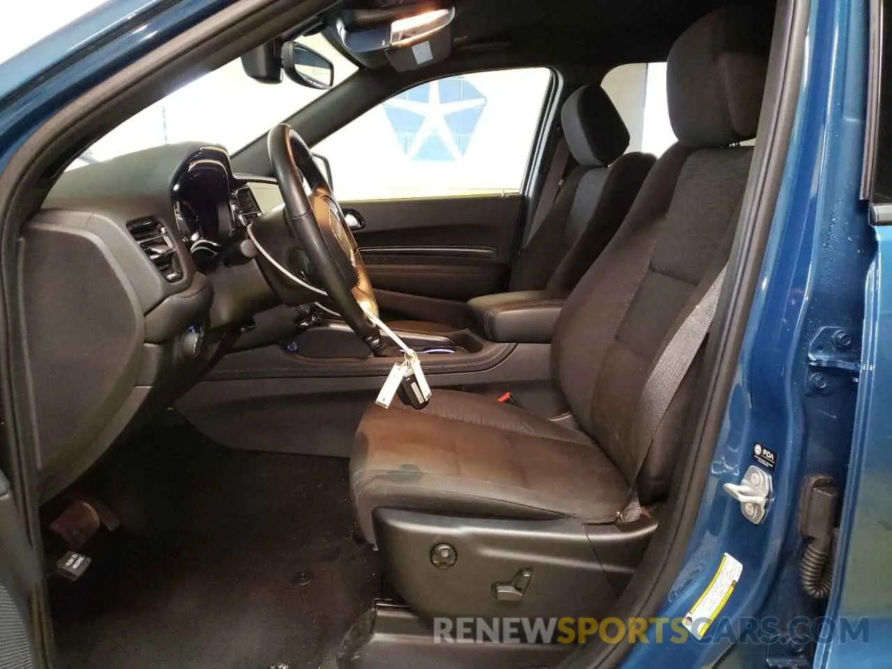 7 fotografías del automóvil dañado 1C4RDJAGXPC718175 DODGE DURANGO 2023