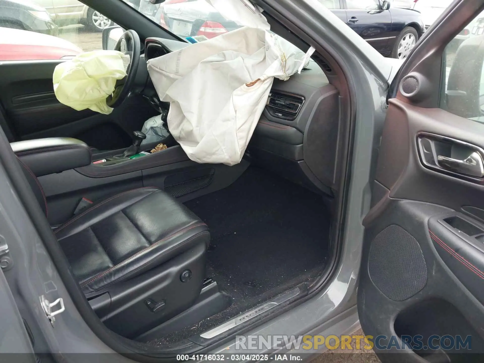 5 fotografías del automóvil dañado 1C4RDJDG1PC688916 DODGE DURANGO 2023
