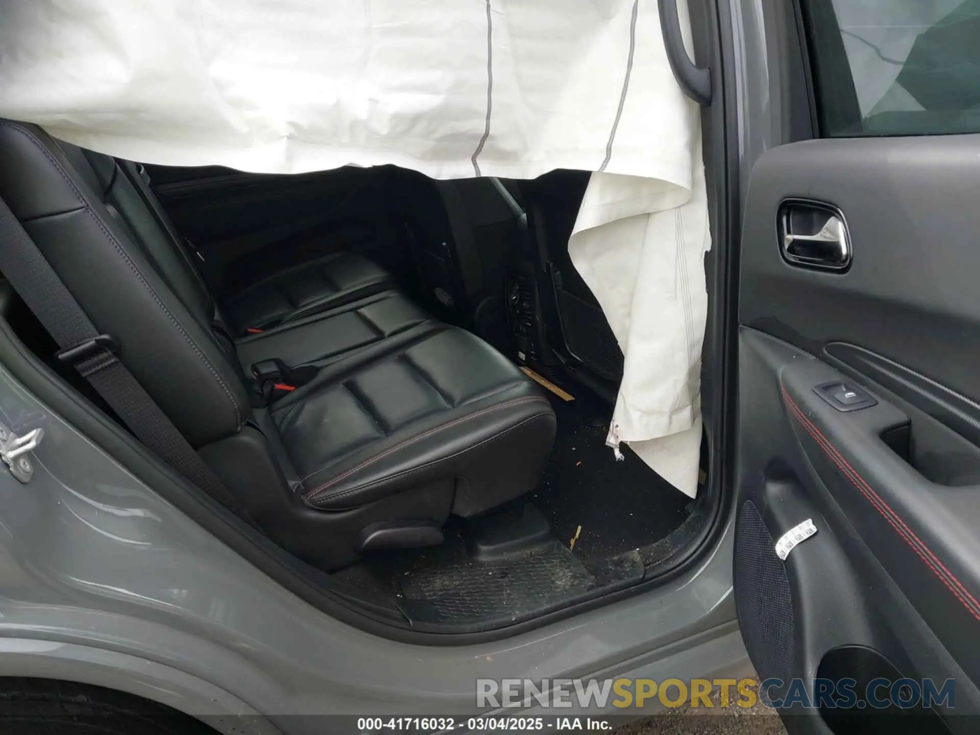 8 fotografías del automóvil dañado 1C4RDJDG1PC688916 DODGE DURANGO 2023