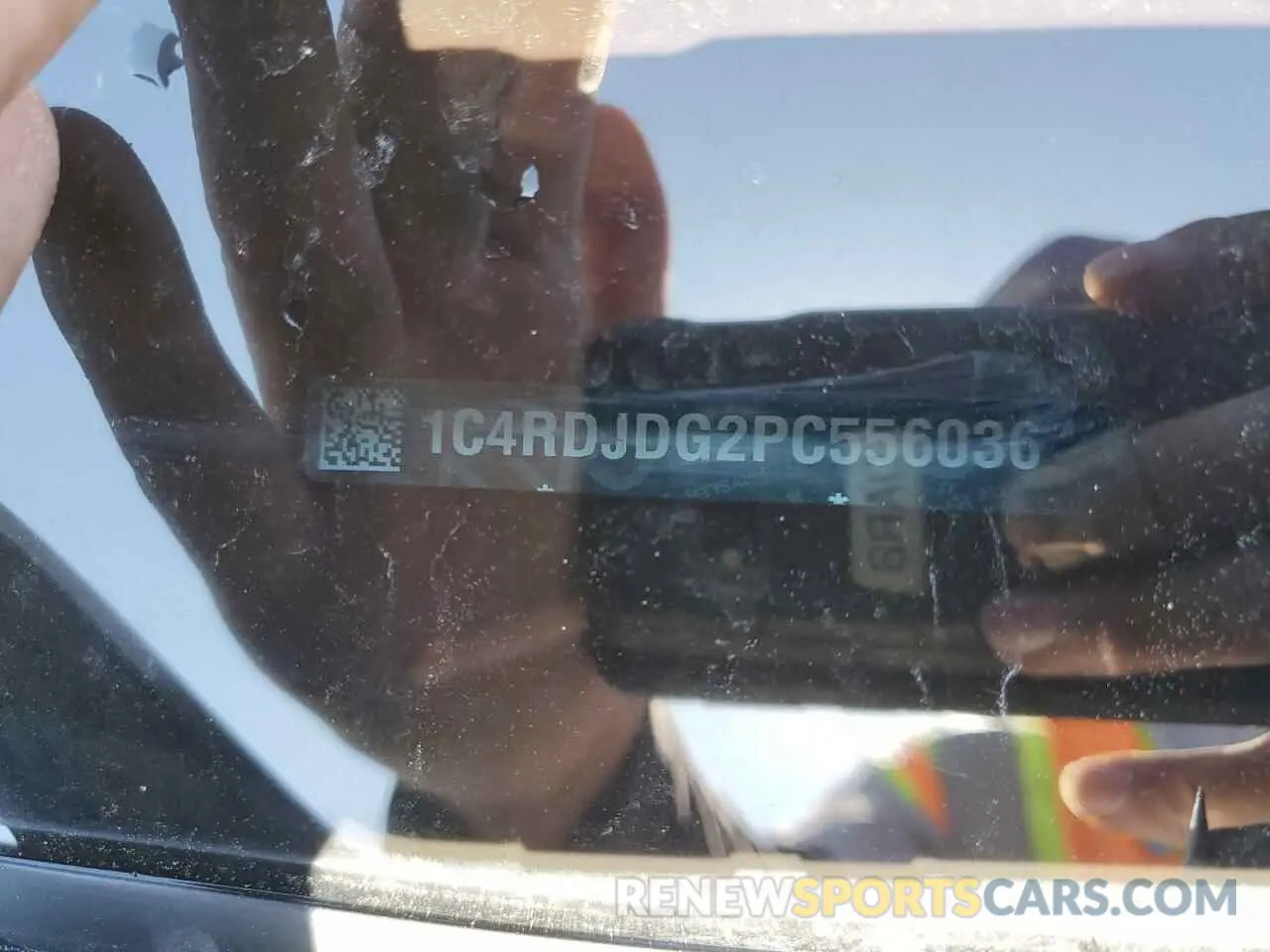 13 fotografías del automóvil dañado 1C4RDJDG2PC556036 DODGE DURANGO 2023