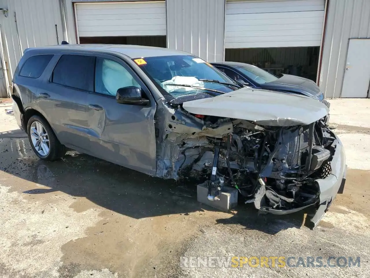 4 fotografías del automóvil dañado 1C4RDJDG2PC556036 DODGE DURANGO 2023