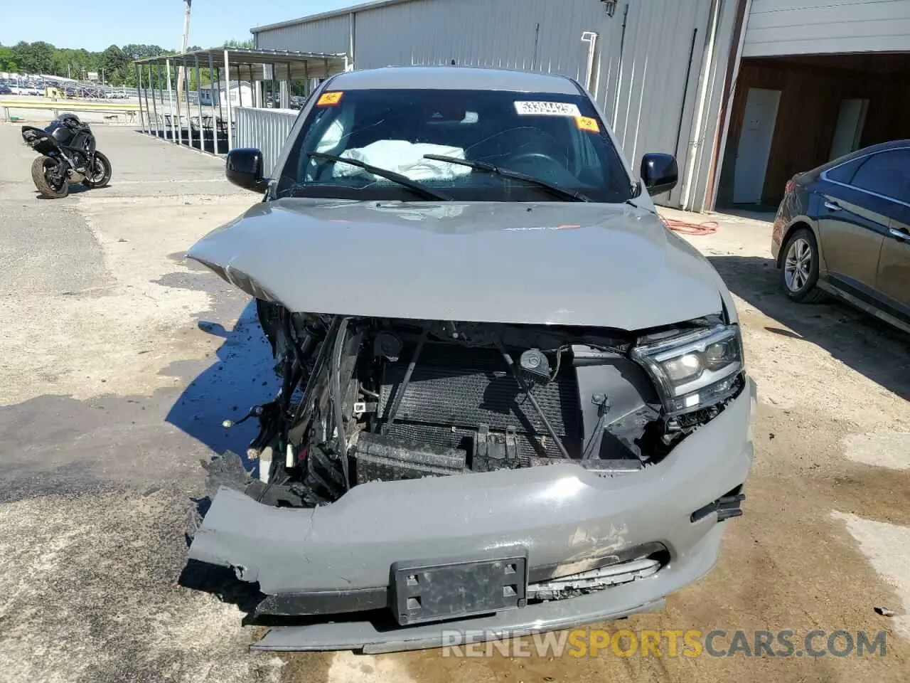 5 fotografías del automóvil dañado 1C4RDJDG2PC556036 DODGE DURANGO 2023