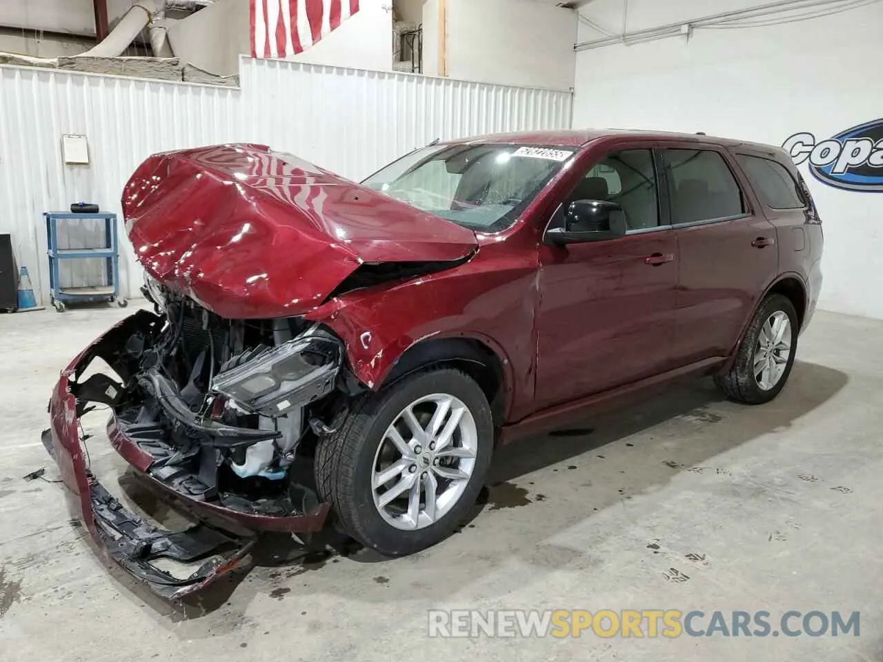 1 fotografías del automóvil dañado 1C4RDJDG2PC617644 DODGE DURANGO 2023