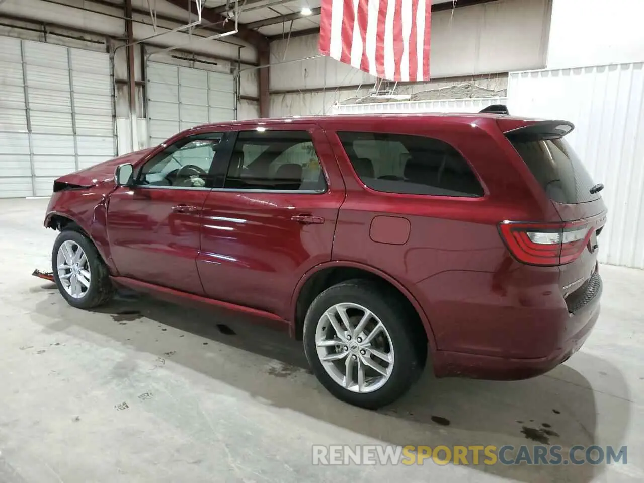 2 fotografías del automóvil dañado 1C4RDJDG2PC617644 DODGE DURANGO 2023