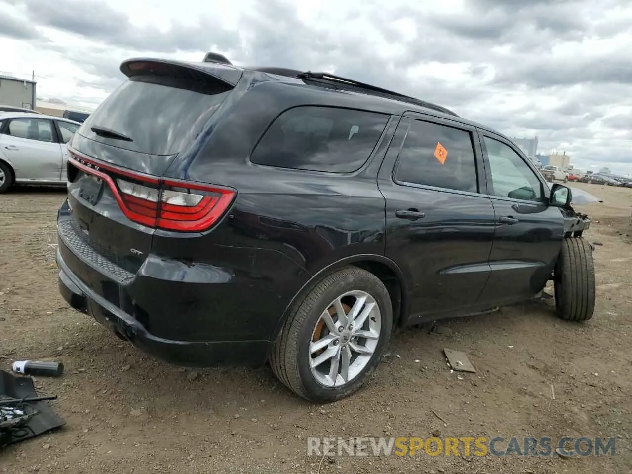 3 fotografías del automóvil dañado 1C4RDJDG3PC611724 DODGE DURANGO 2023
