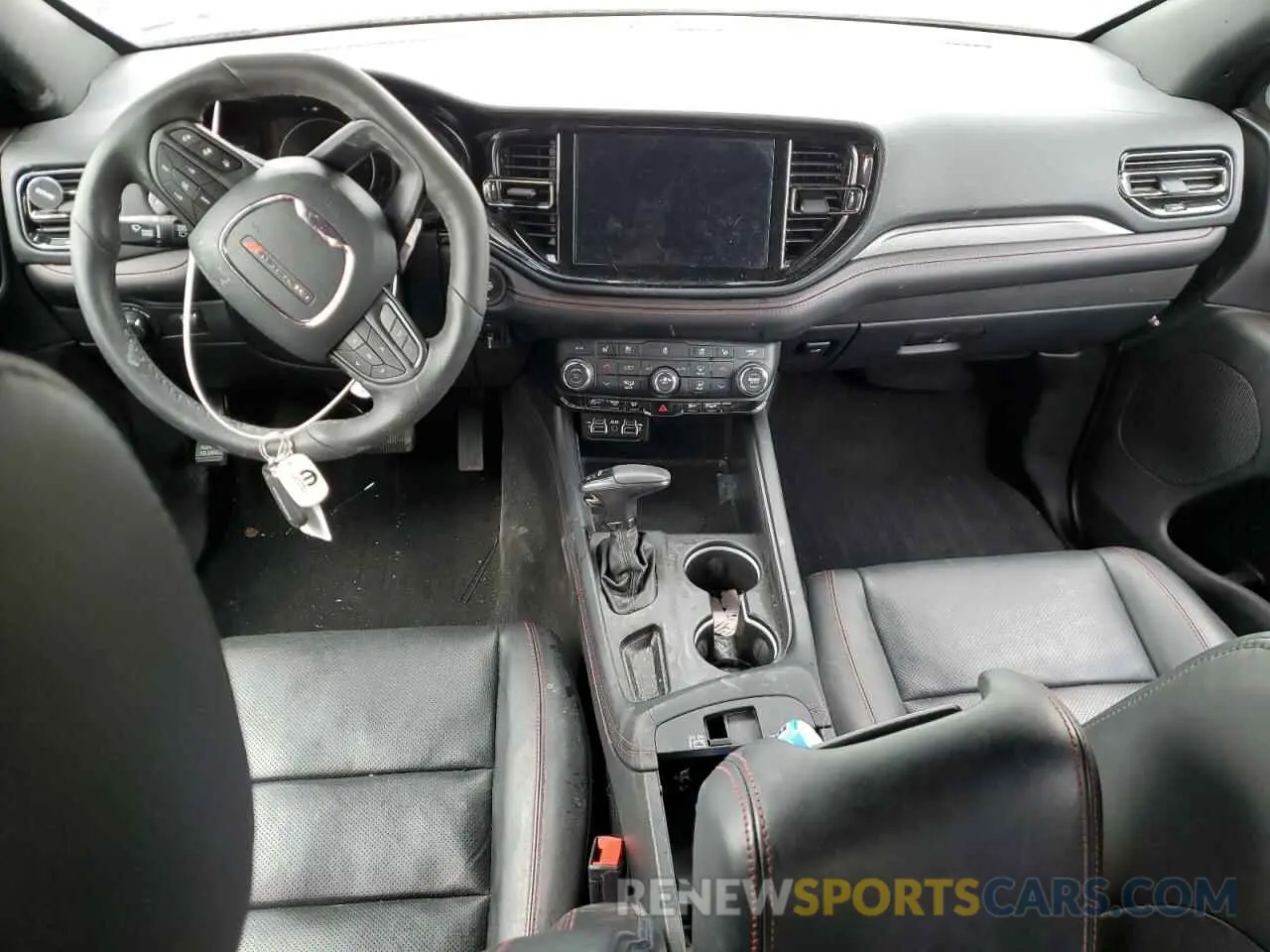 8 fotografías del automóvil dañado 1C4RDJDG3PC611724 DODGE DURANGO 2023