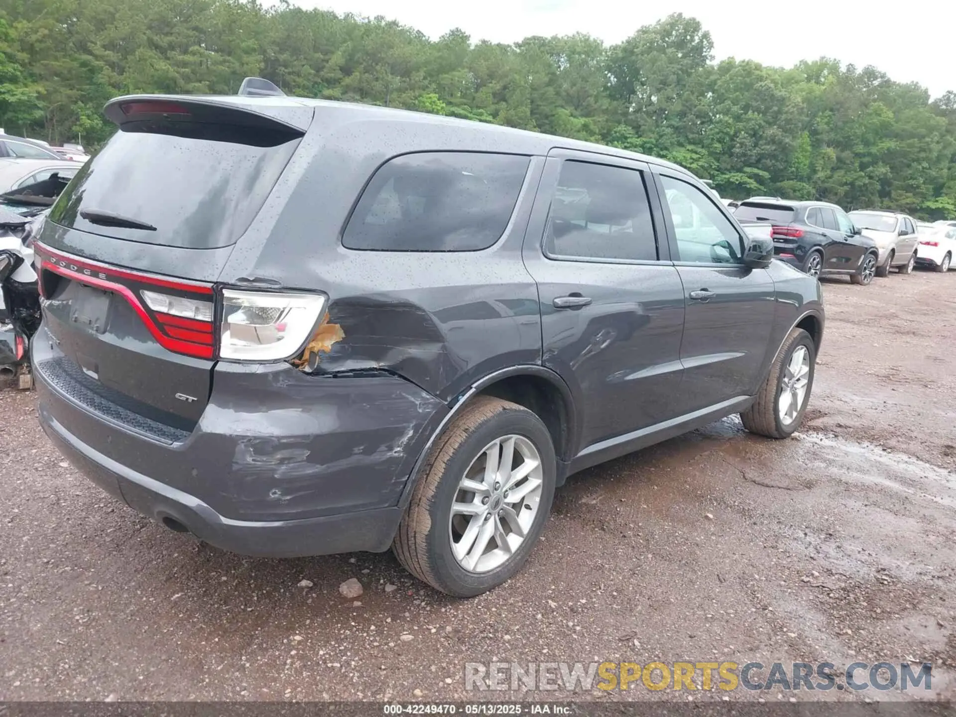 6 fotografías del automóvil dañado 1C4RDJDG3PC715193 DODGE DURANGO 2023