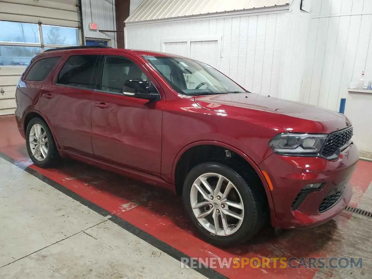4 fotografías del automóvil dañado 1C4RDJDG4PC571346 DODGE DURANGO 2023