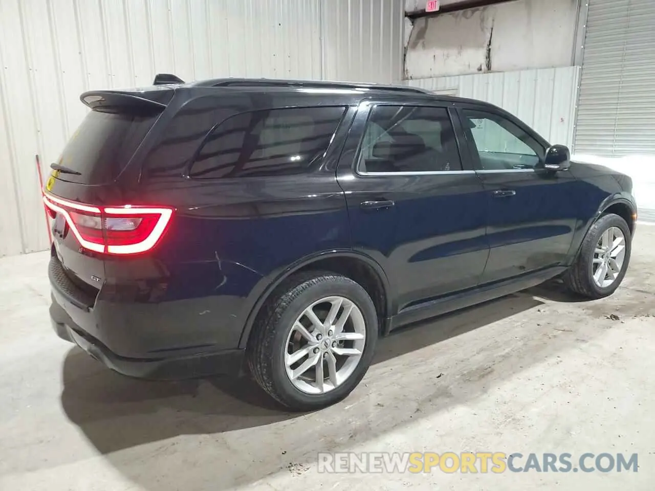 3 fotografías del automóvil dañado 1C4RDJDG4PC572142 DODGE DURANGO 2023