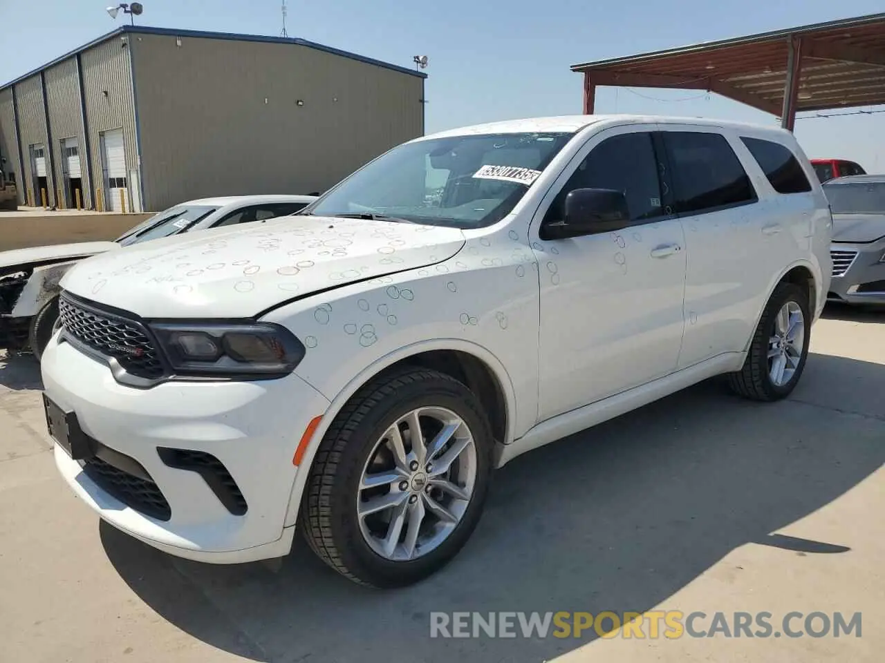 1 fotografías del automóvil dañado 1C4RDJDG5PC585580 DODGE DURANGO 2023