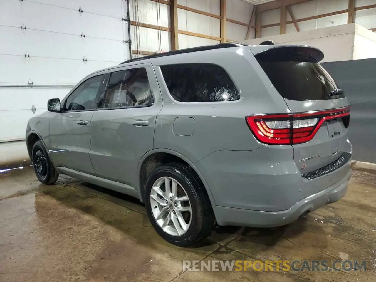 2 fotografías del automóvil dañado 1C4RDJDG5PC677160 DODGE DURANGO 2023