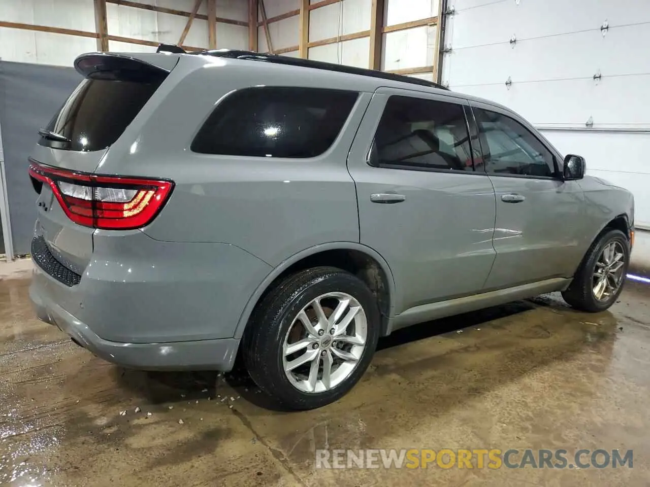 3 fotografías del automóvil dañado 1C4RDJDG5PC677160 DODGE DURANGO 2023