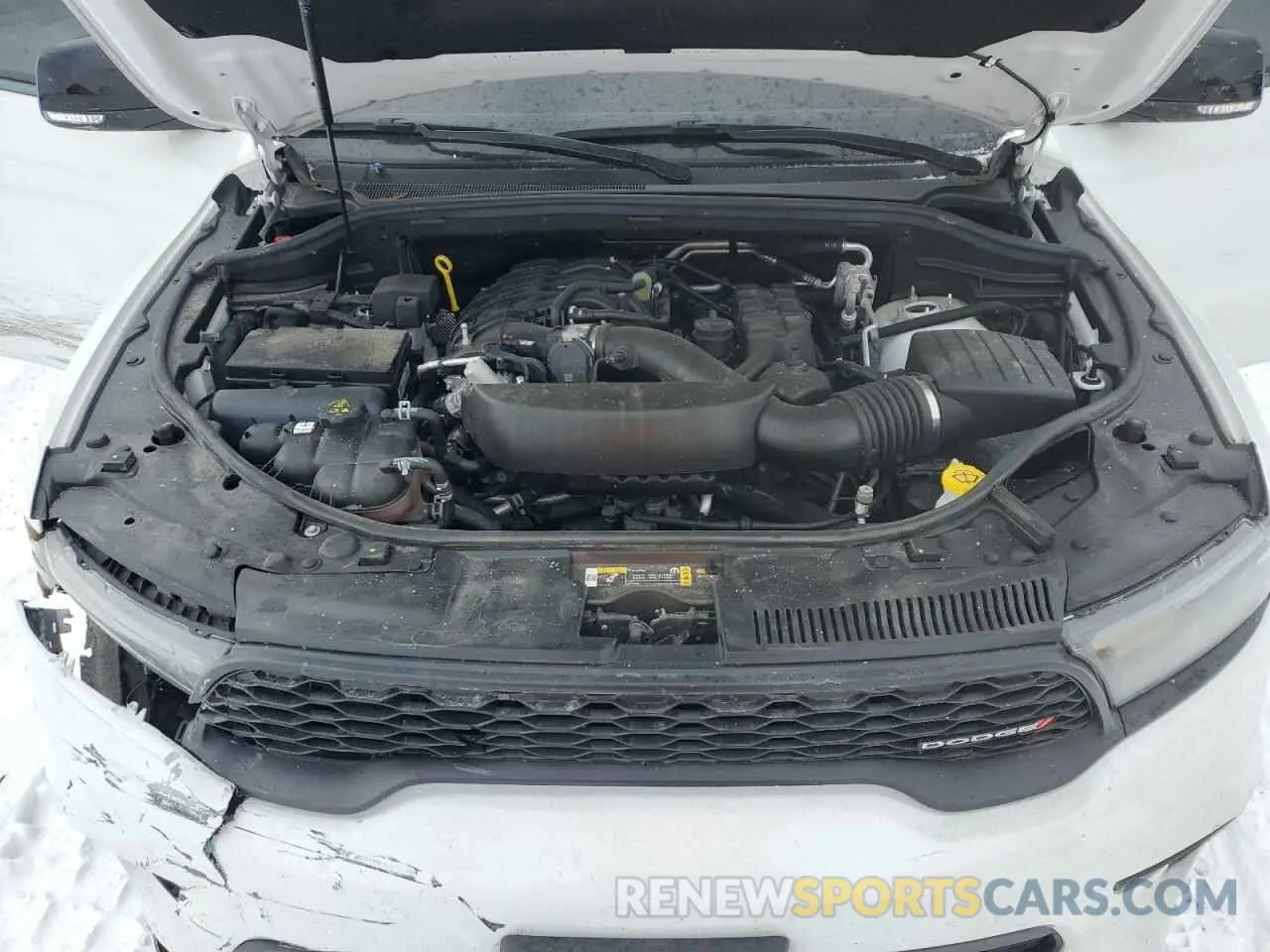 12 fotografías del automóvil dañado 1C4RDJDG6PC590089 DODGE DURANGO 2023