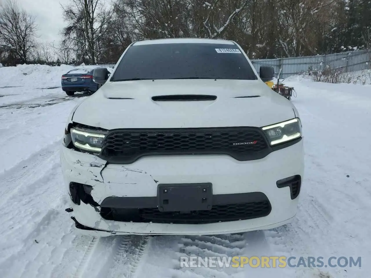 5 fotografías del automóvil dañado 1C4RDJDG6PC590089 DODGE DURANGO 2023