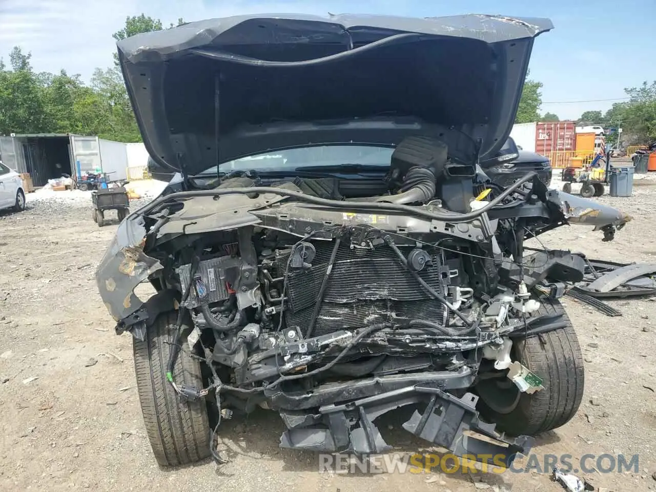 5 fotografías del automóvil dañado 1C4RDJDG6PC637220 DODGE DURANGO 2023
